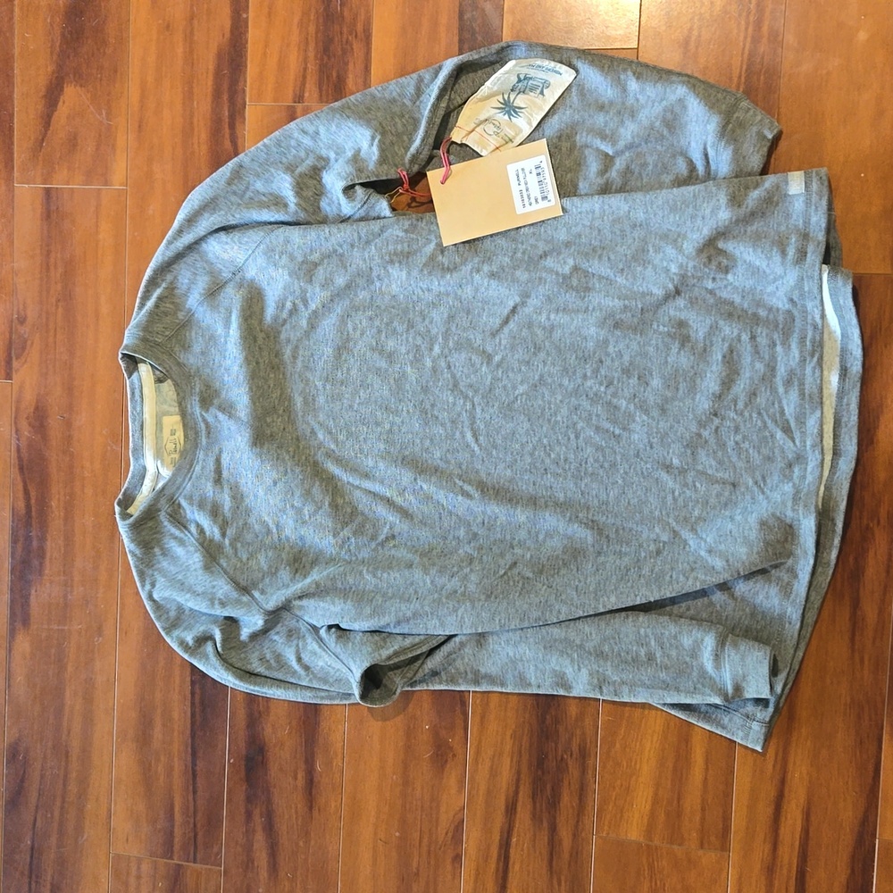 Mens grey size XL Purnell work wear, crew neck pullover